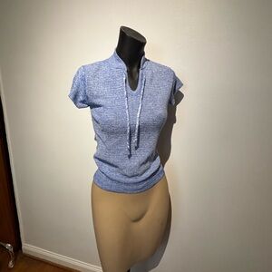 70’s Vintage Blue Sweater Top